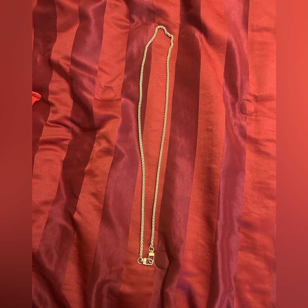 Gold  rope style purse chain